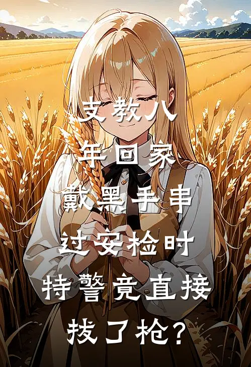 支教八年回家，戴黑手串过安检时，特警竟直接拔了枪？