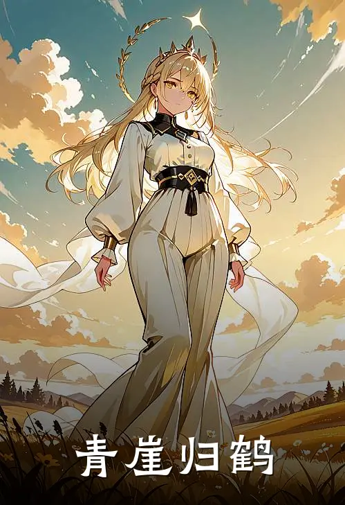青崖归鹤