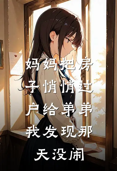 妈妈把房子悄悄过户给弟弟，我发现那天没闹