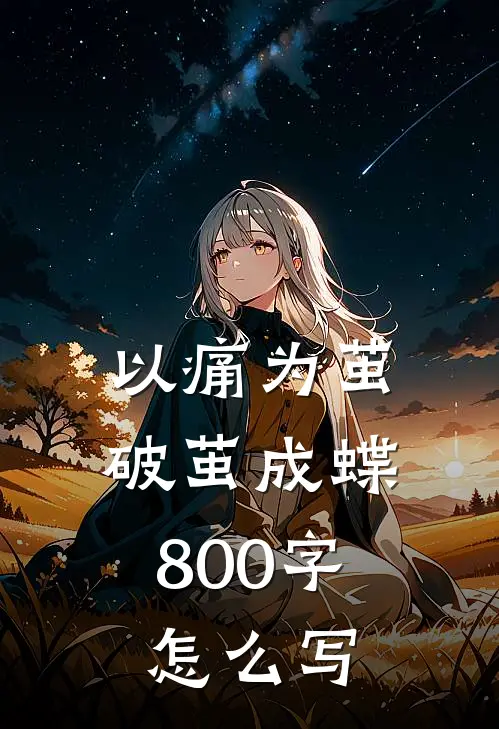 以痛为茧,破茧成蝶800字怎么写