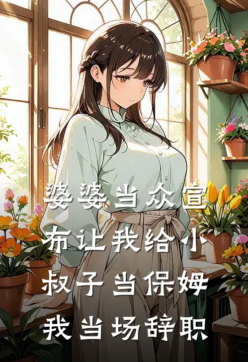 婆婆当众宣布让我给小叔子当保姆，我当场辞职